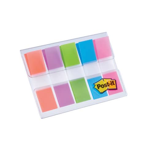 Segnapagina remov. Post-it® Index Mini + dispenser colori assortiti 5 blocchetti da 20 - 683-5CB2-EU